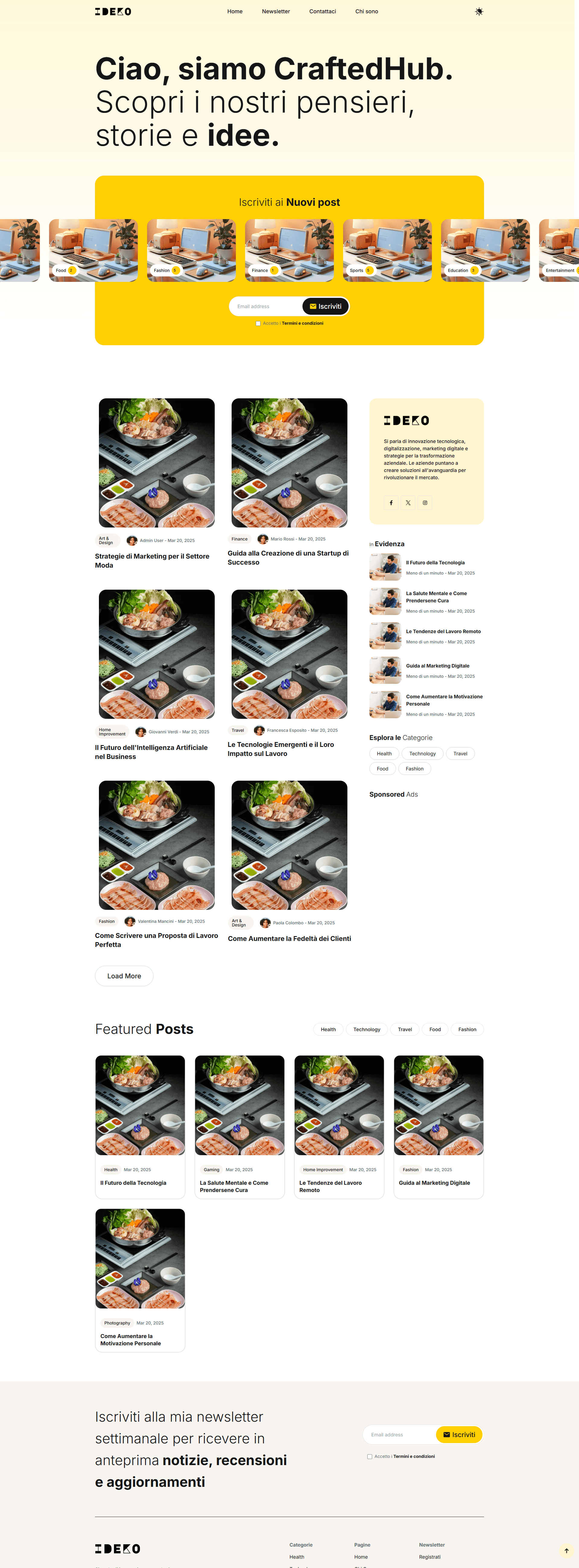 Immagine del progetto CraftedHub
