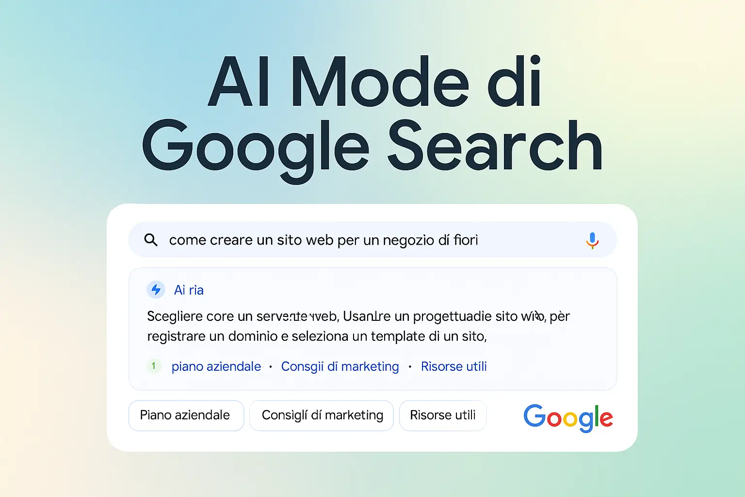 AI Mode su Google Search: la nuova frontiera della ricerca intelligente
